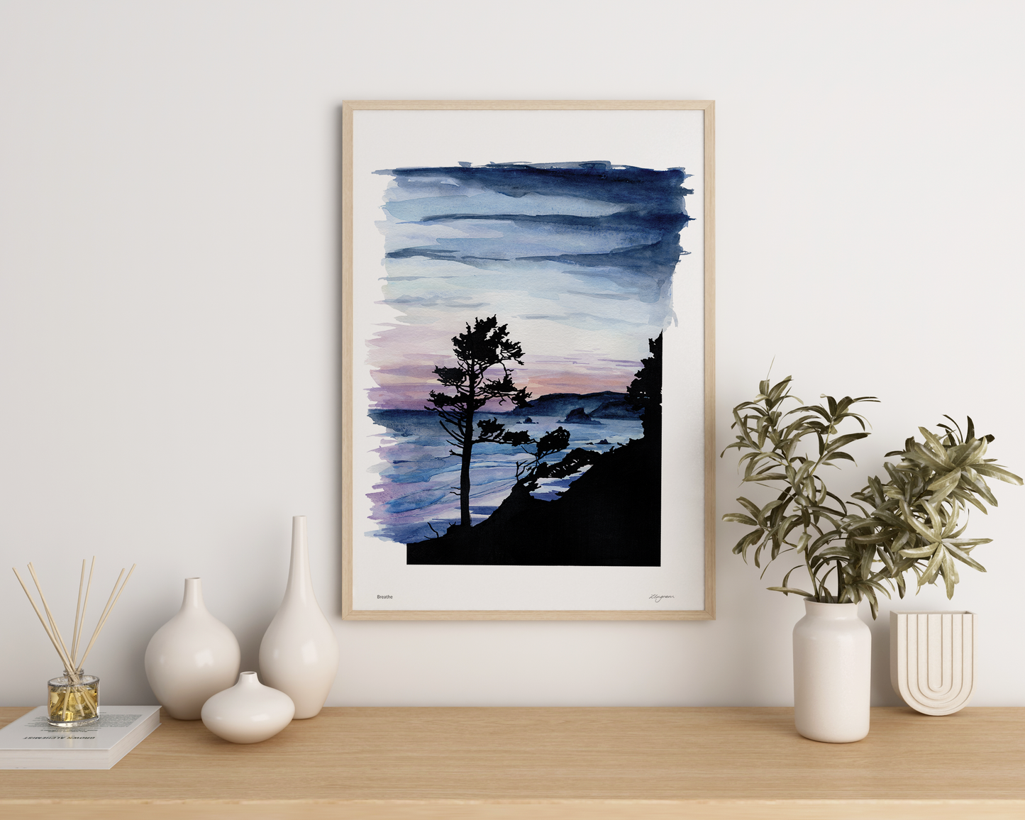 "Breathe" Print