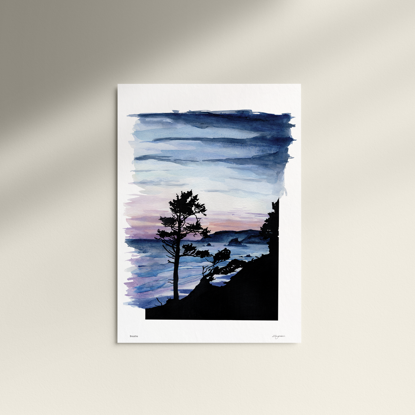 "Breathe" Print