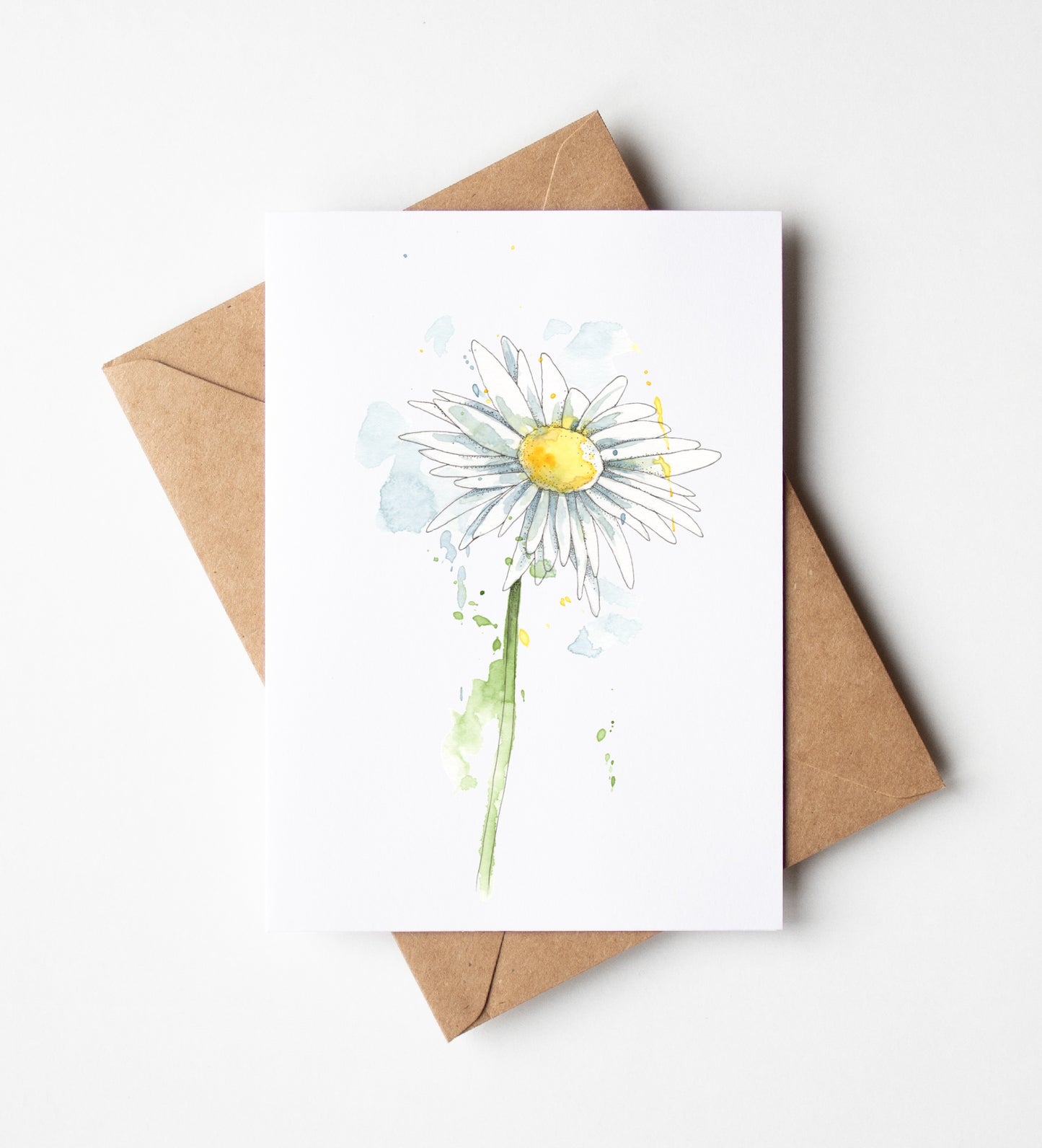 Daisy Greeting Card