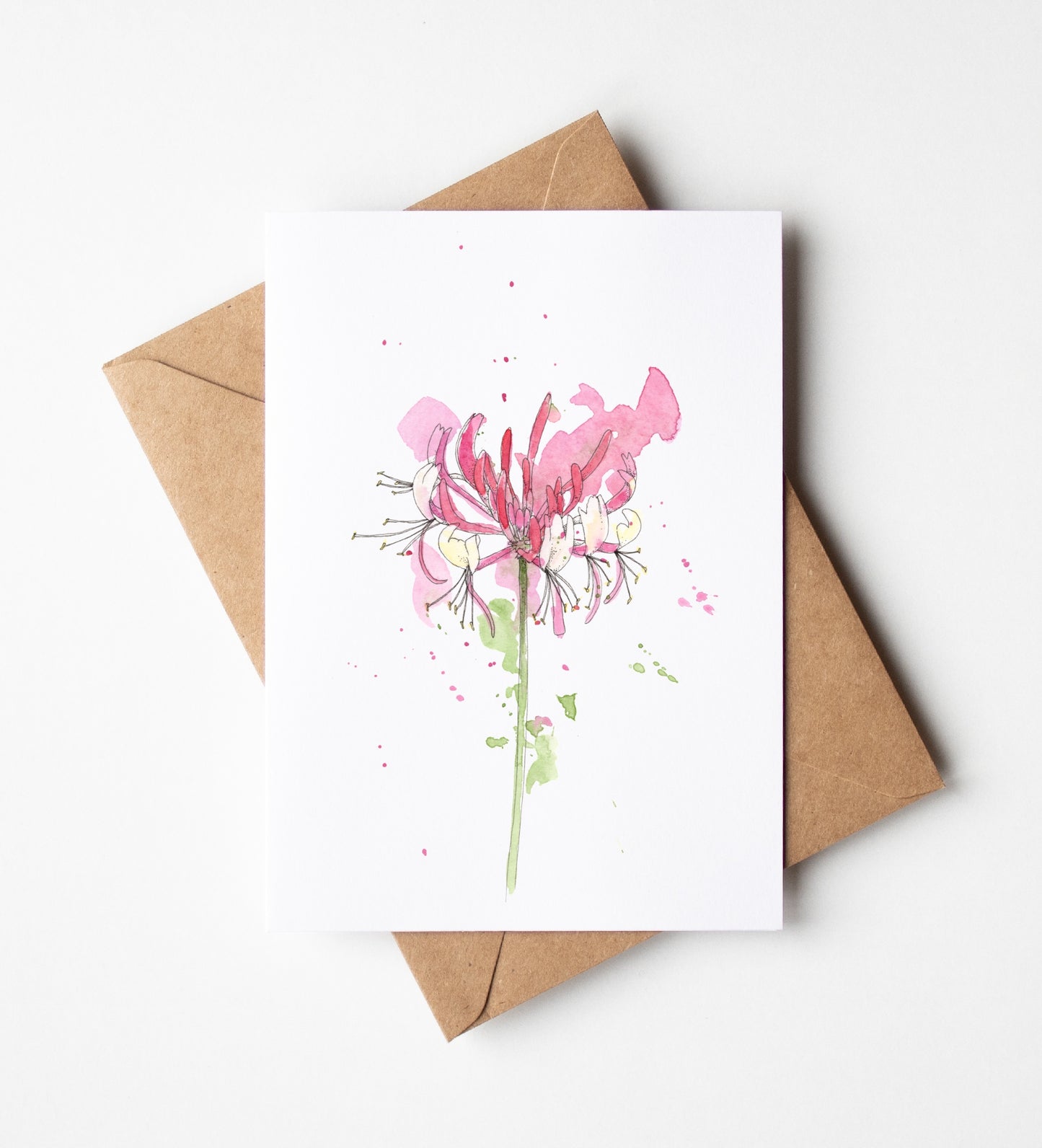 Honeysuckle Greeting Card