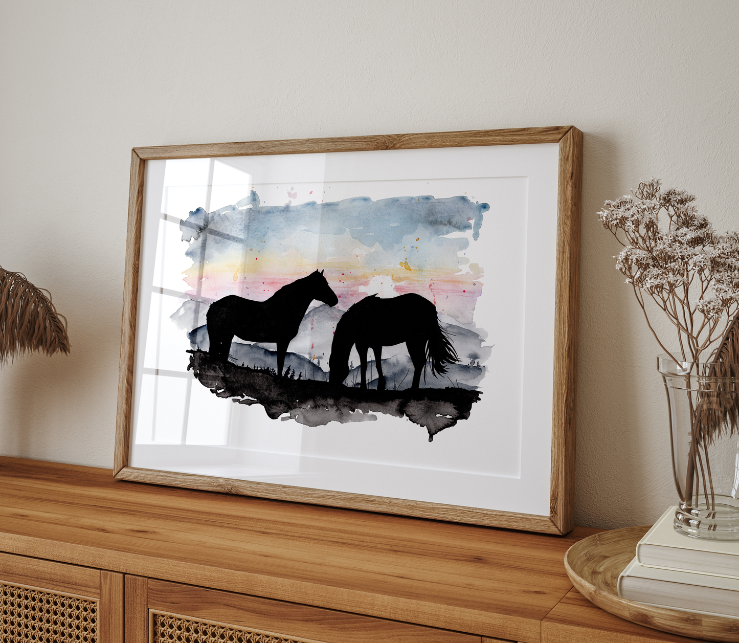 "Hushed" Print