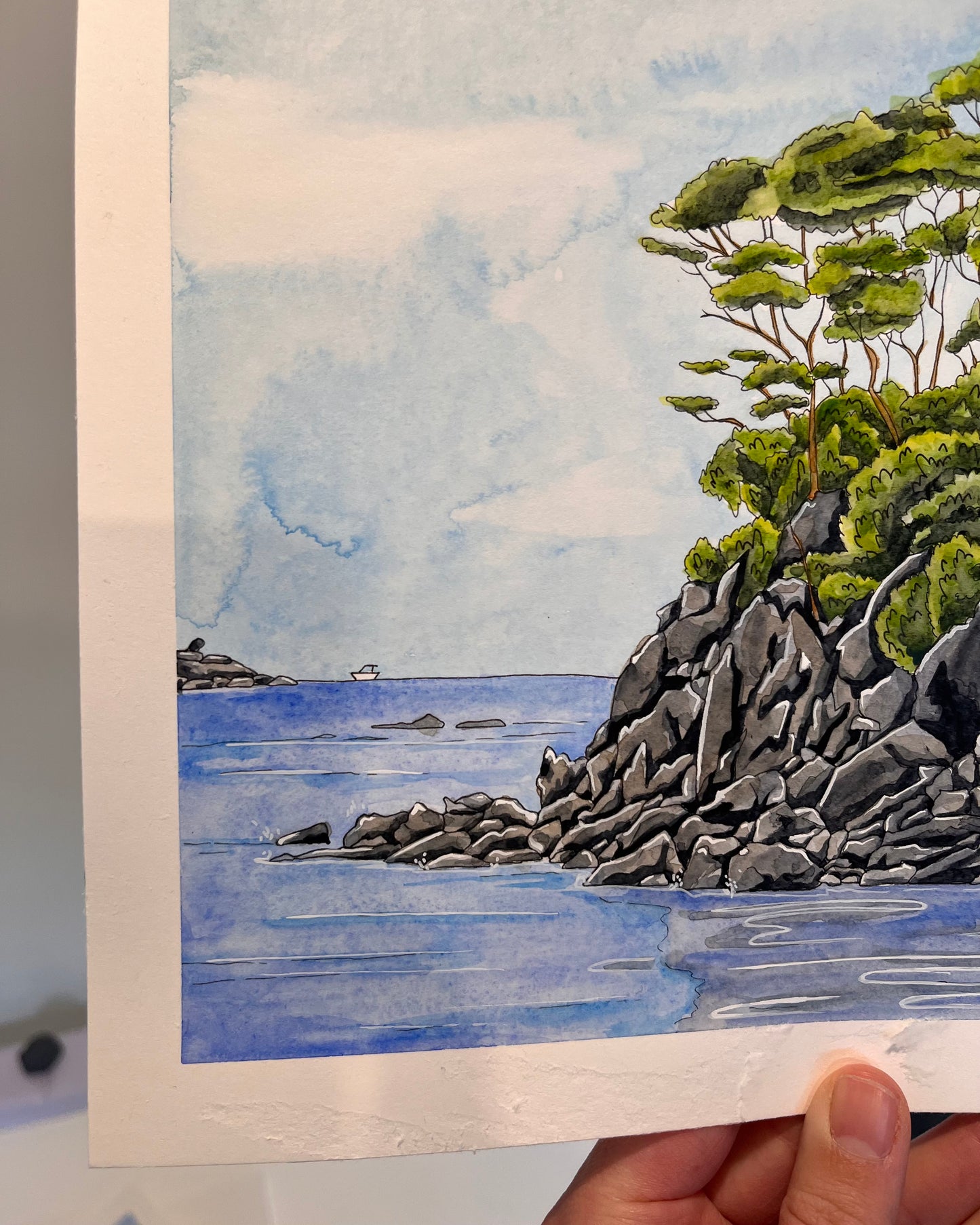 Abel Tasman Rocks Original