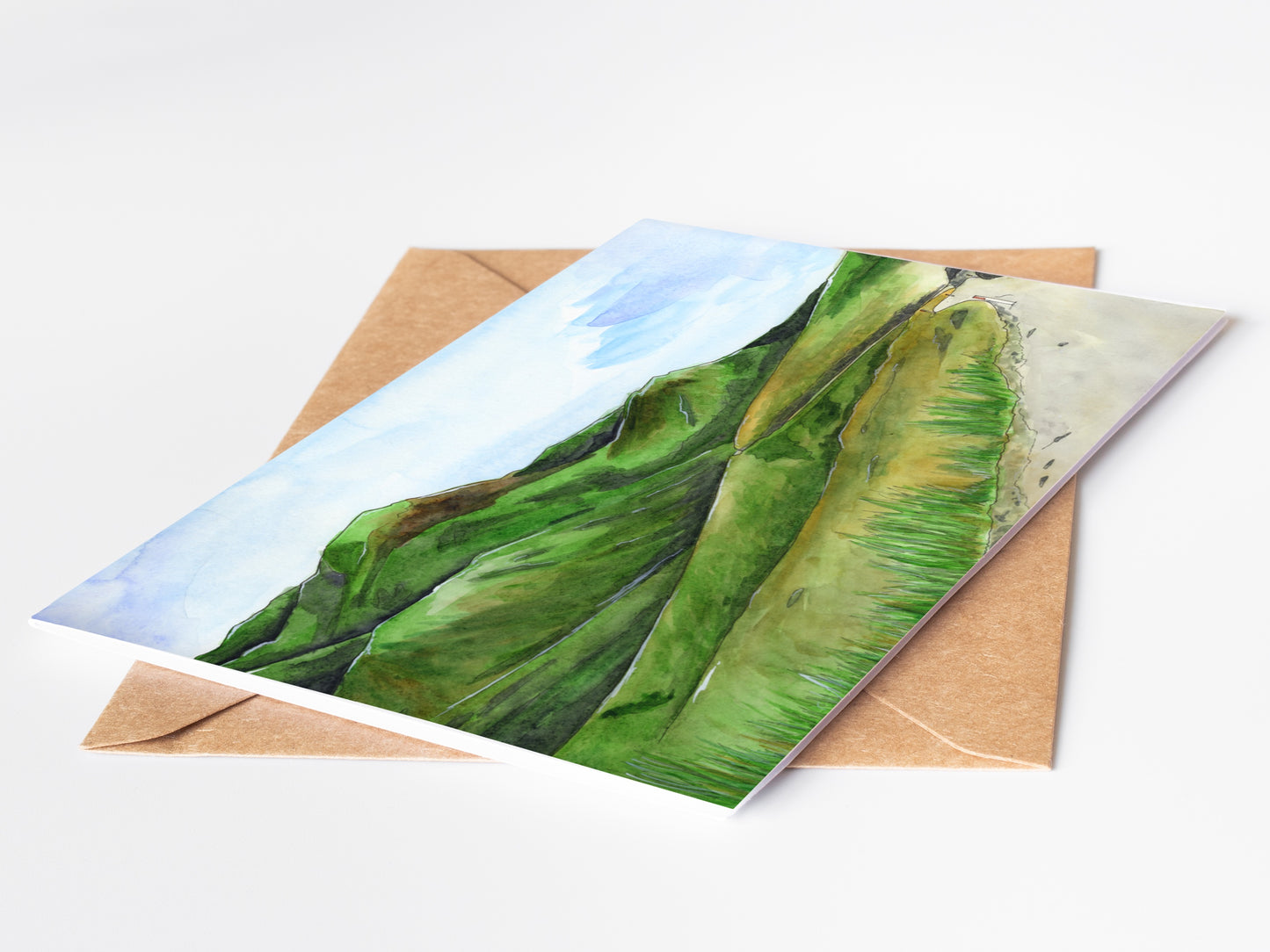 Lindis Pass Greeting Card