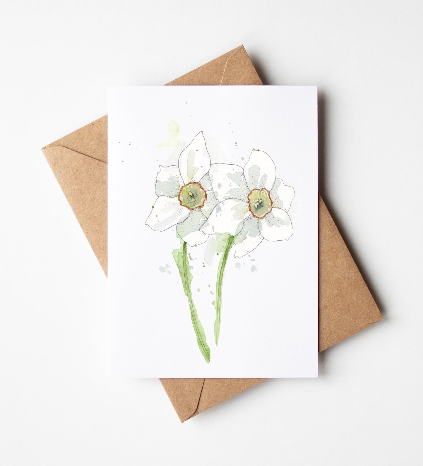 Narcissus Greeting Card