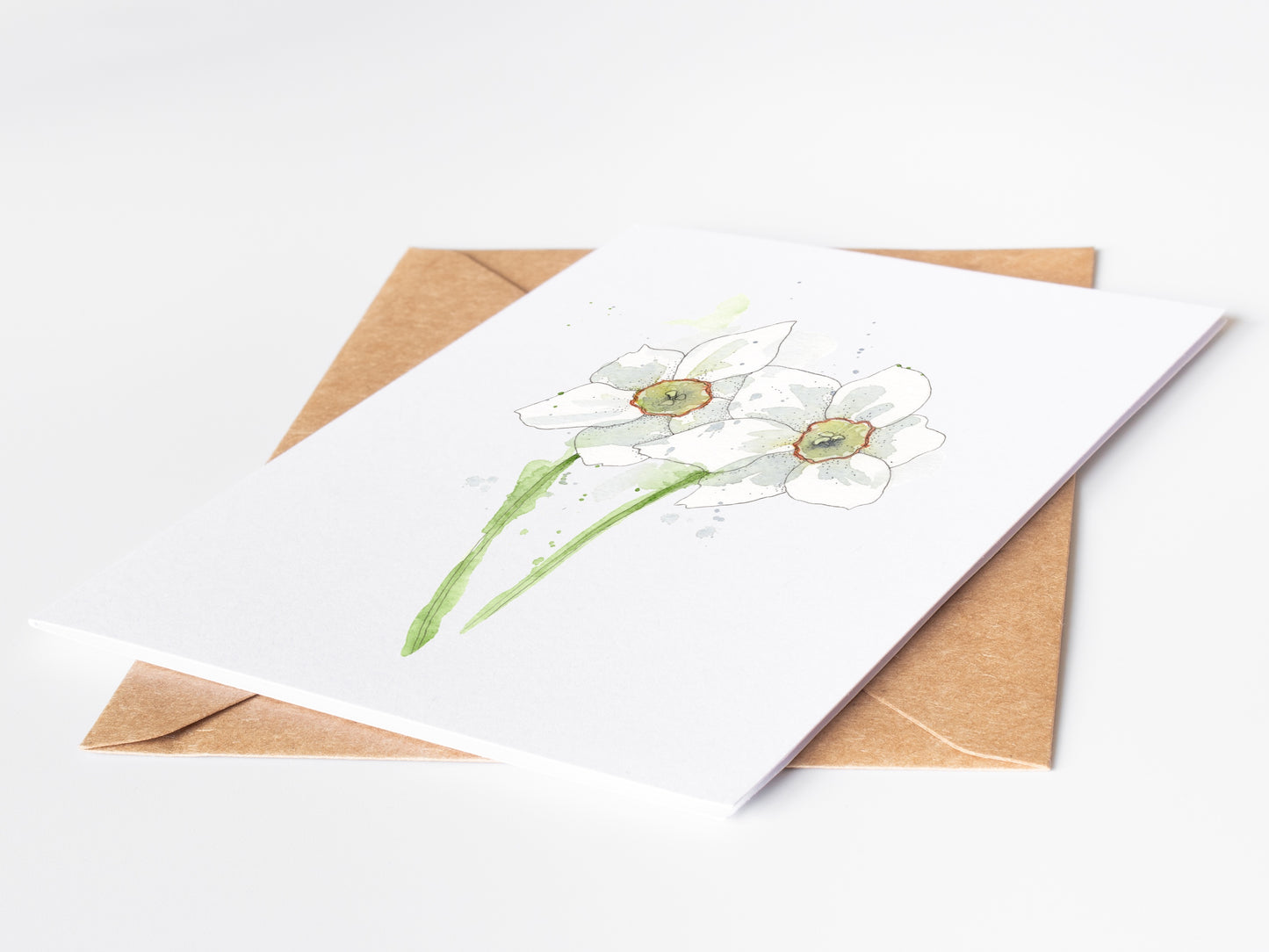 Narcissus Greeting Card
