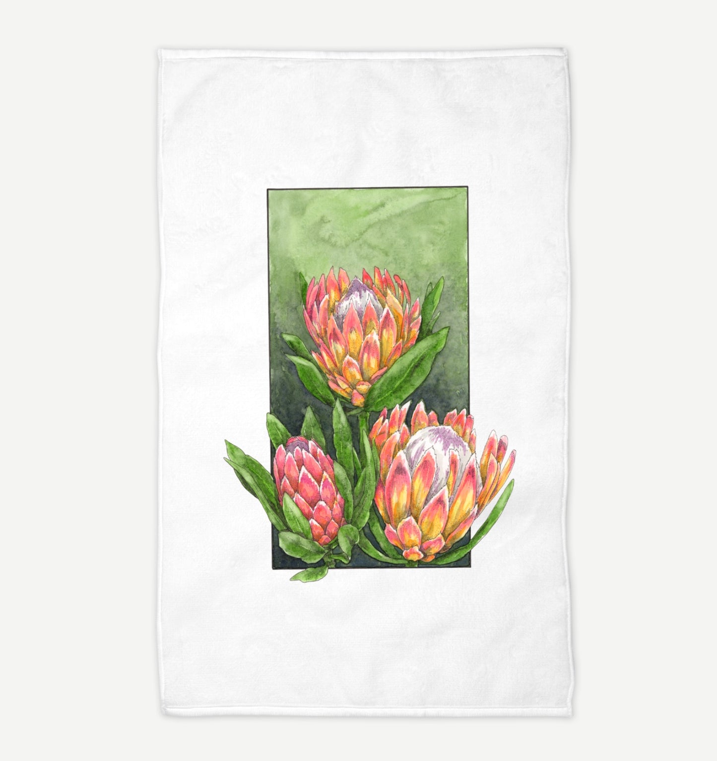 Protea Tea Towel