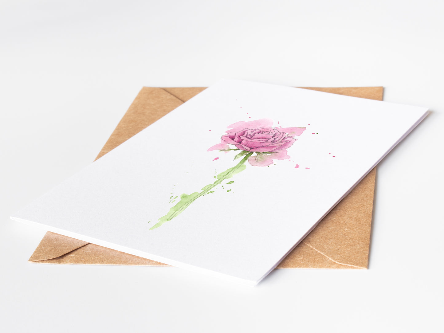 Rose Greeting Card