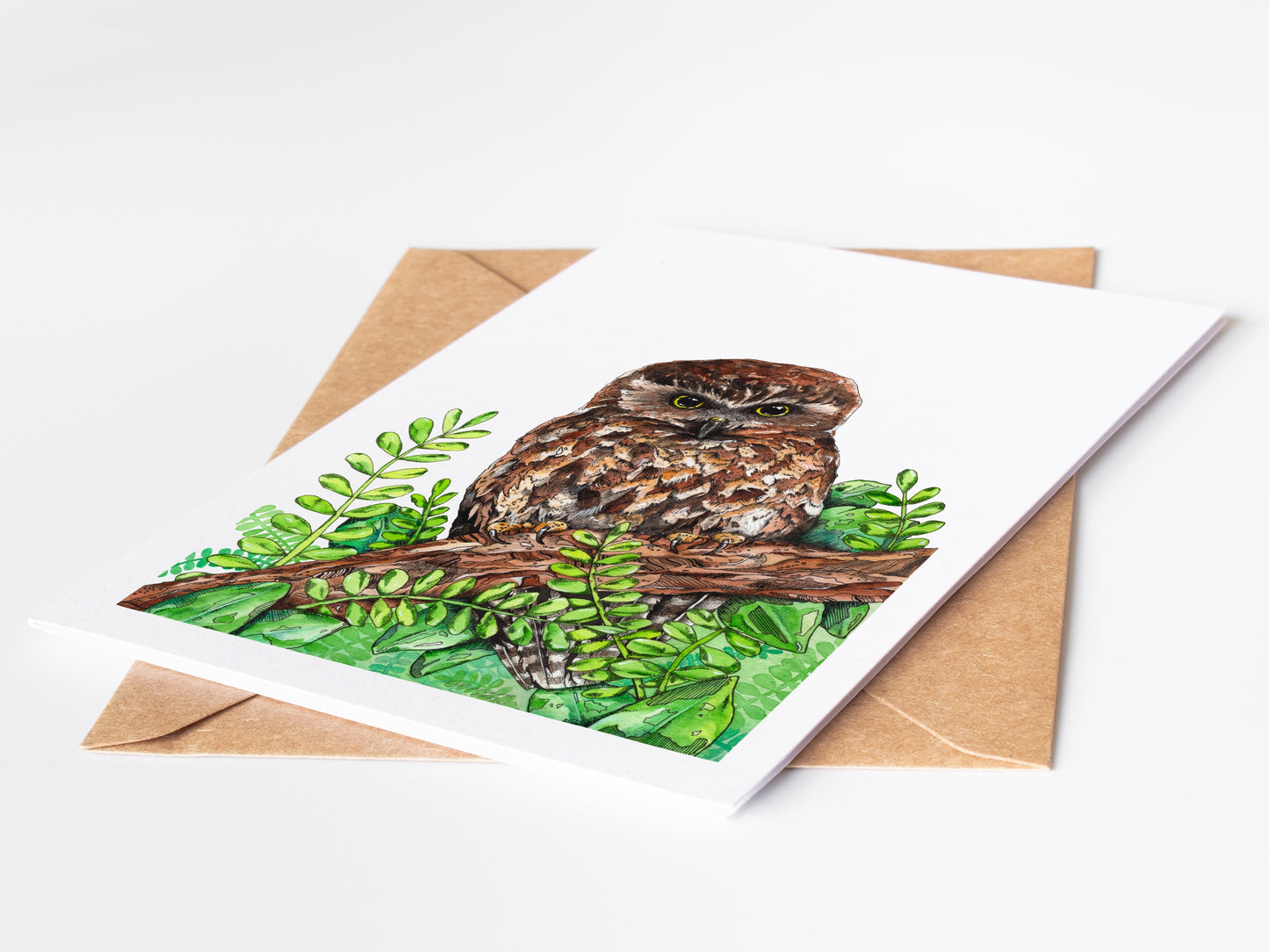 Ruru Greeting Card