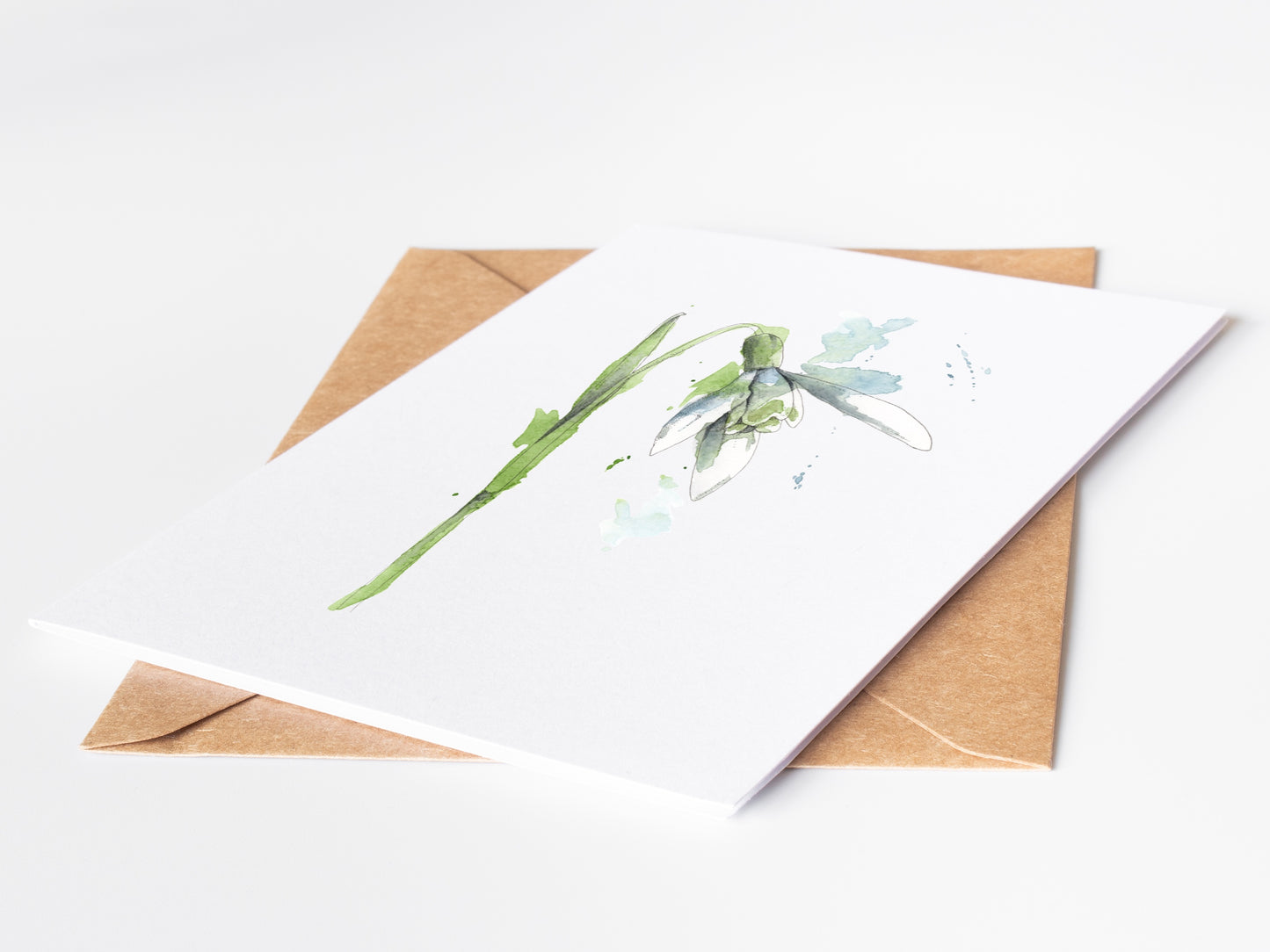 Snowdrop Greeting Card