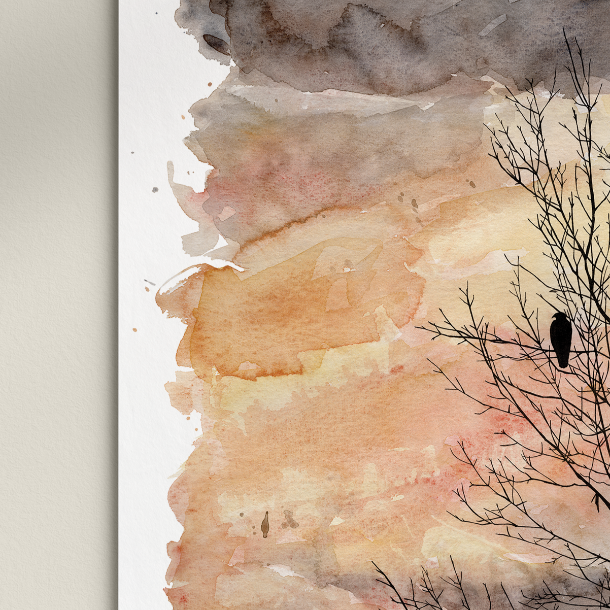 "Solitary" Print