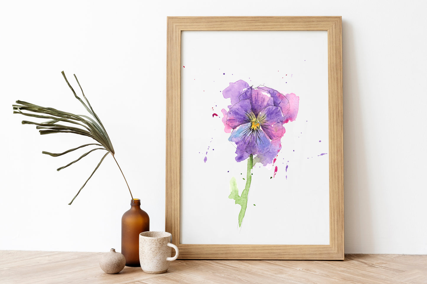 Violet Print