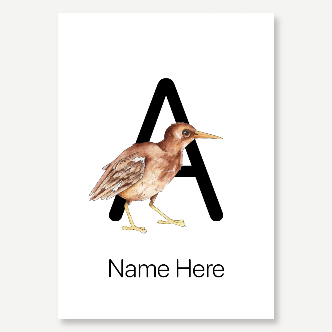 Custom Alphabet Print