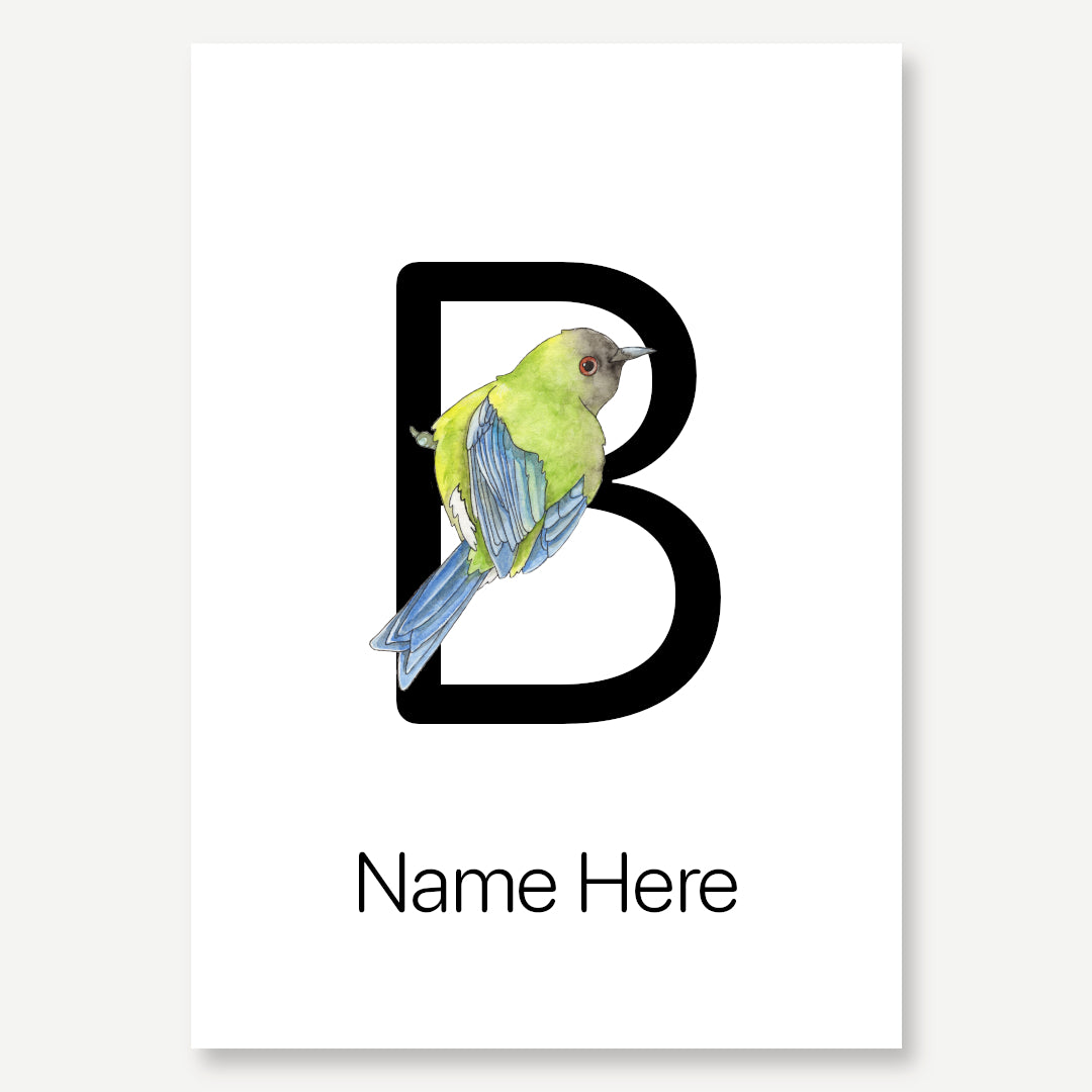 Custom Alphabet Print