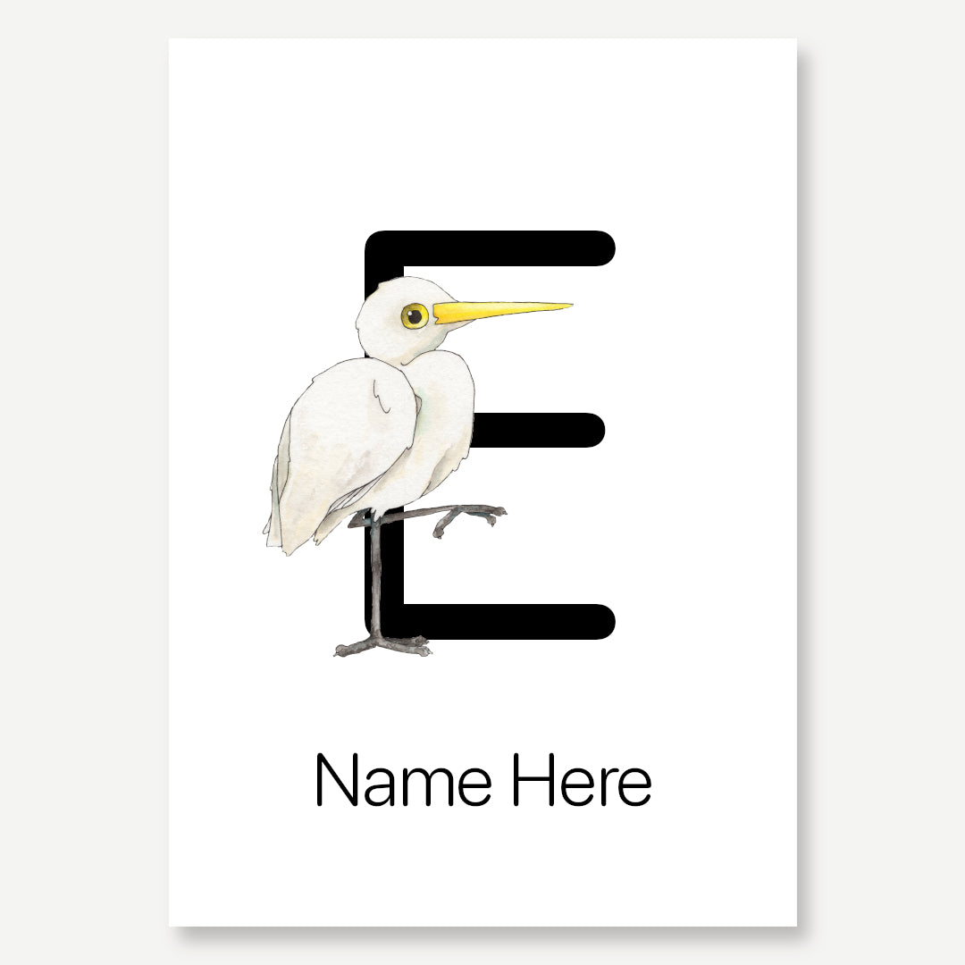 Custom Alphabet Print
