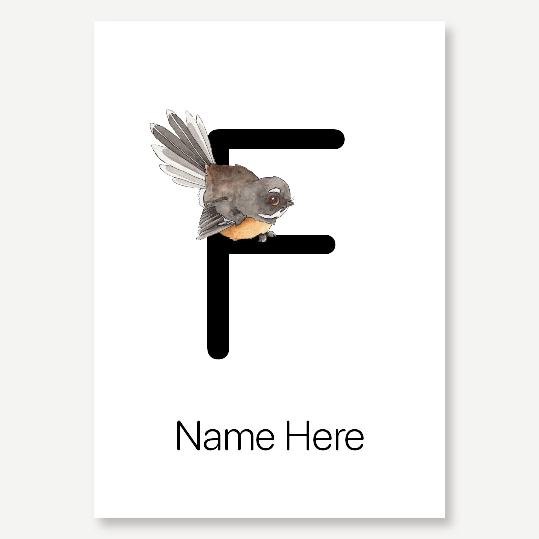 Custom Alphabet Print