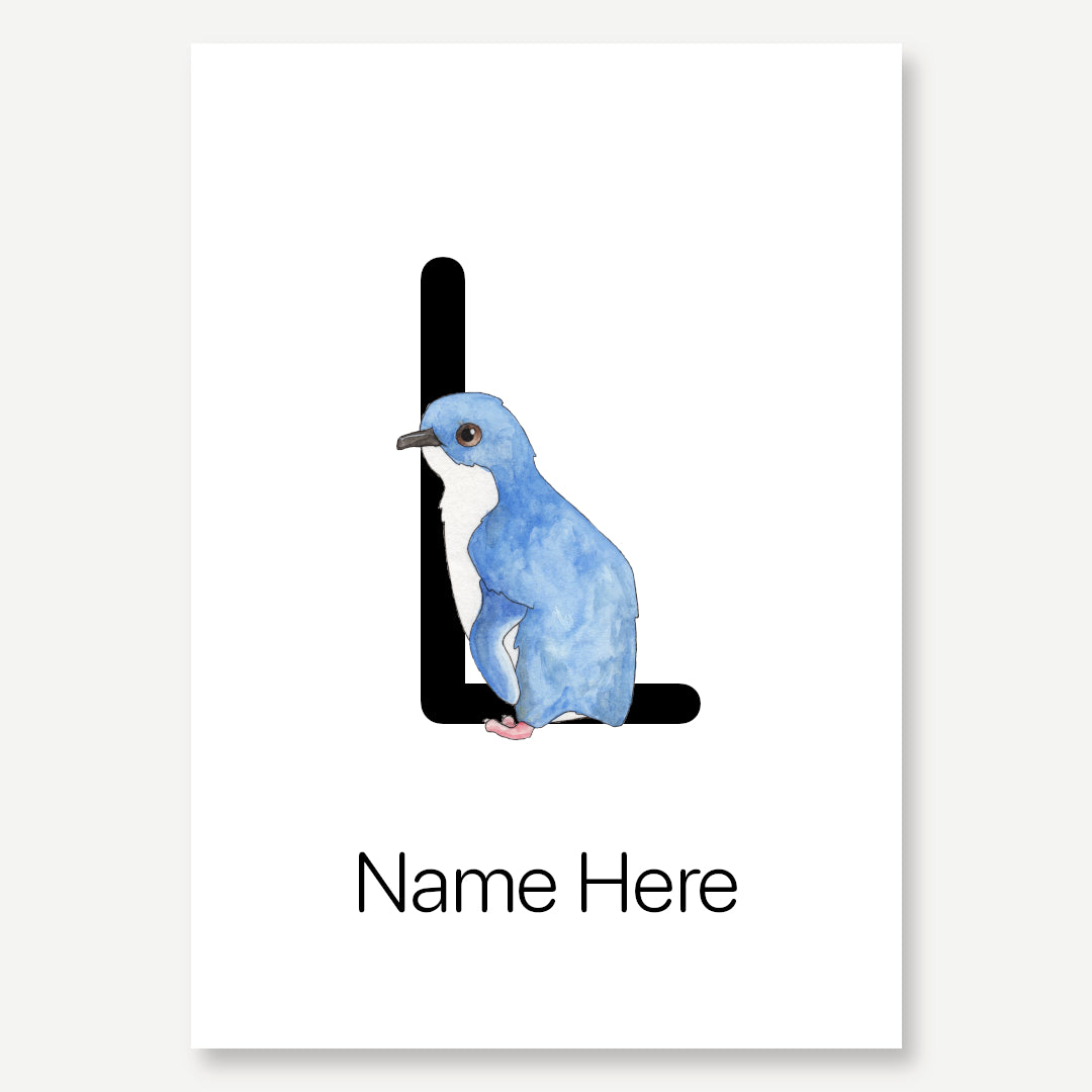 Custom Alphabet Print
