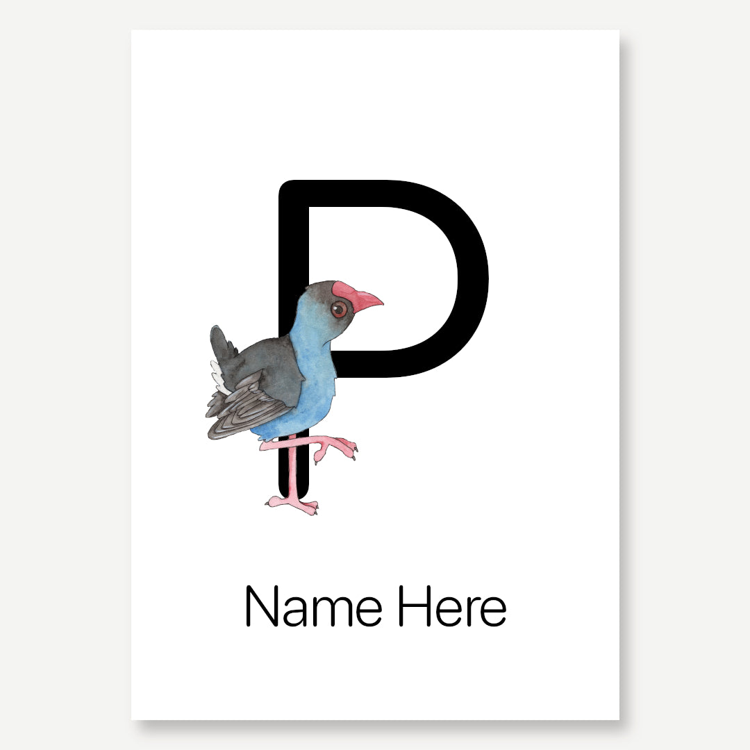 Custom Alphabet Print