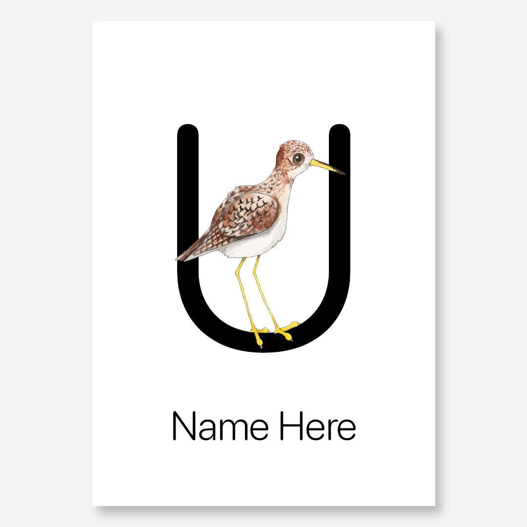 Custom Alphabet Print