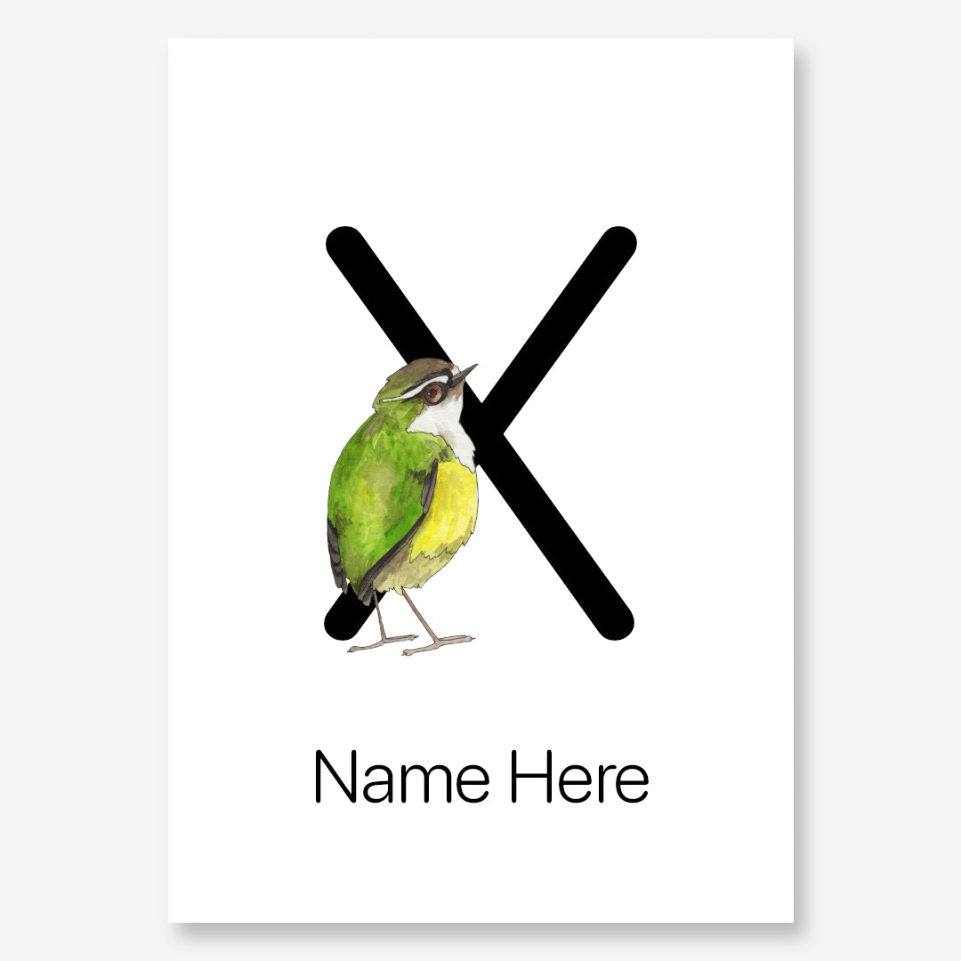 Custom Alphabet Print