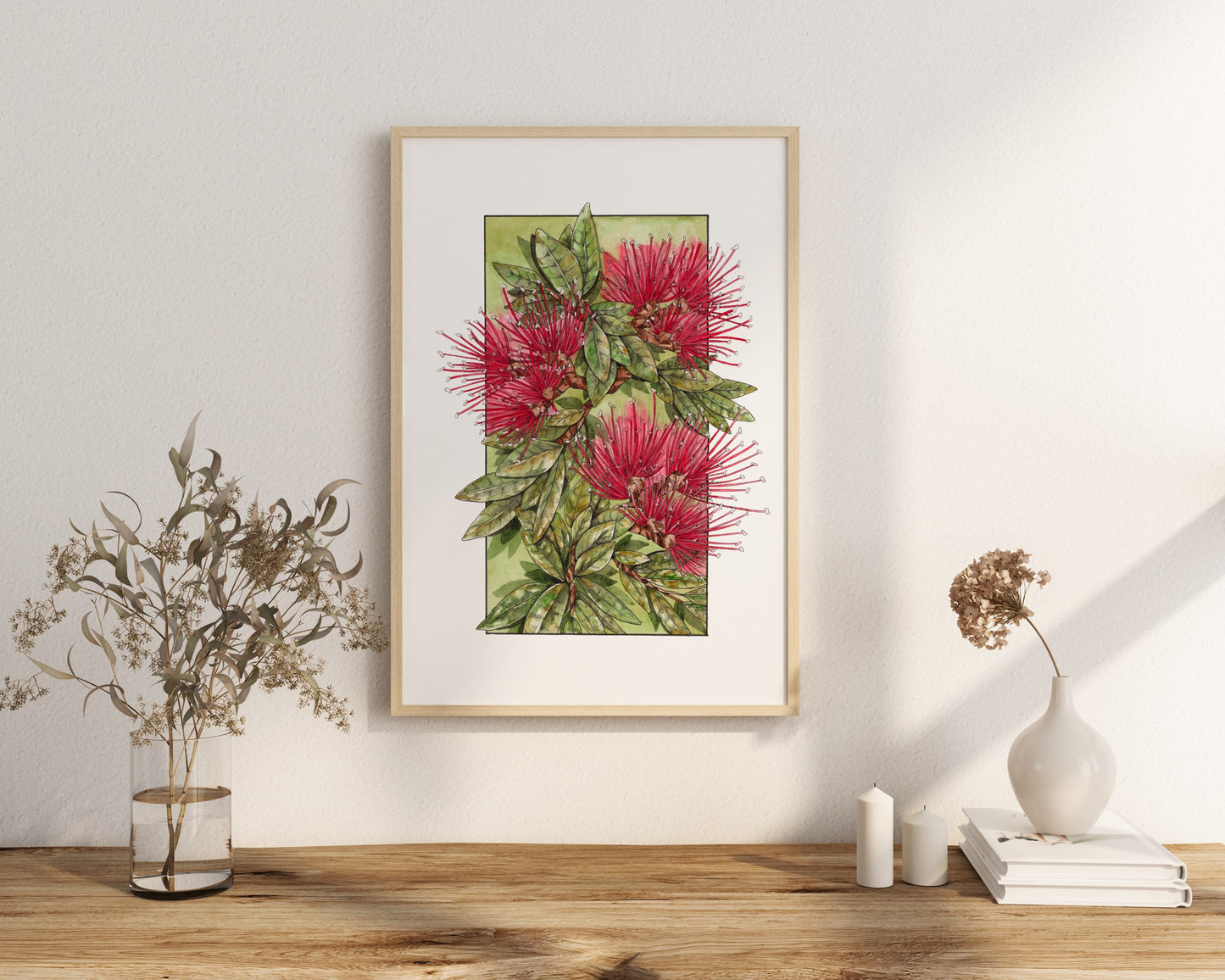Pōhutukawa Print