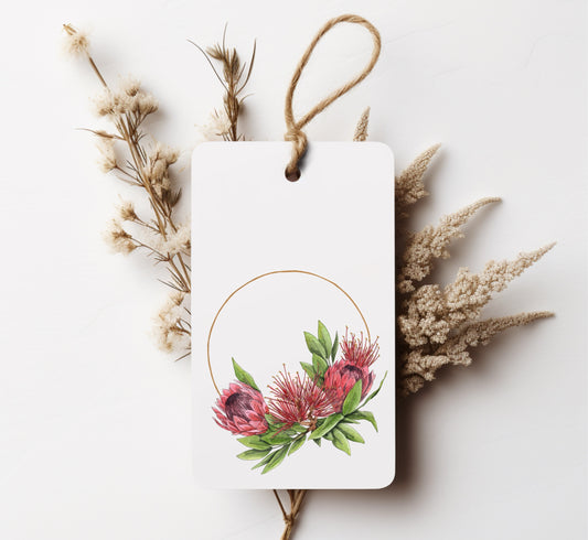 Christmas Wreath Gift Tag