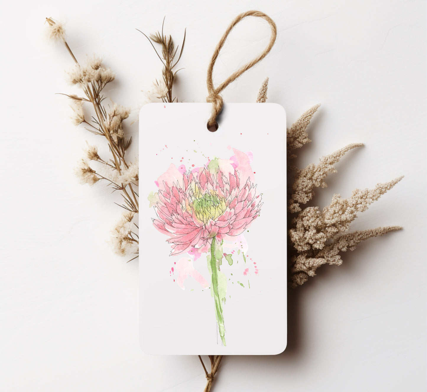 Chrysanthemum Gift Tag