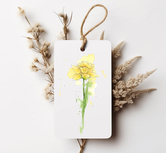 Daffodil Gift Tag