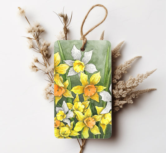 Daffodil Gift Tag