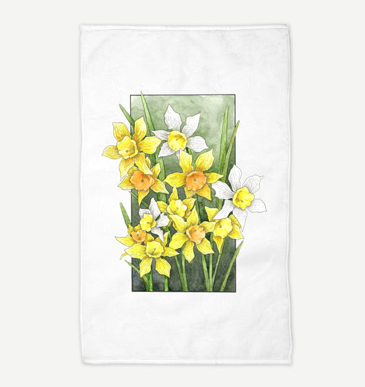 Daffodils Tea Towel