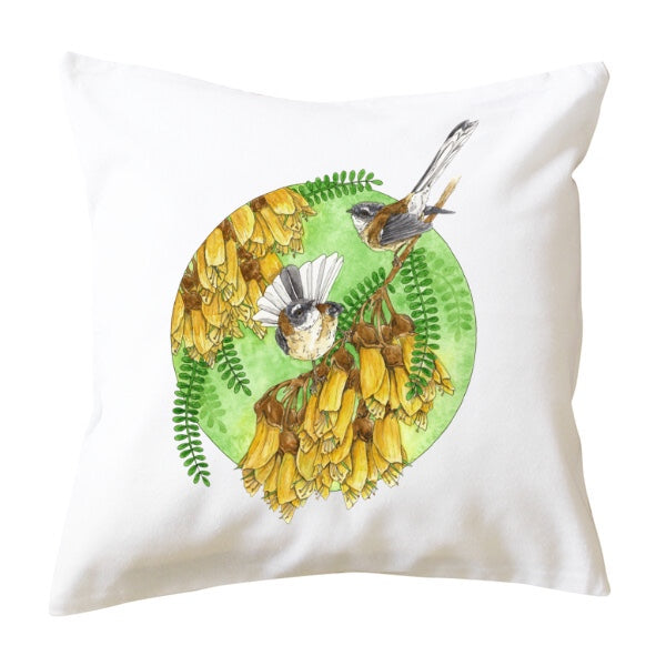 Fantailed Friends Limited Edition Cushion Cover
