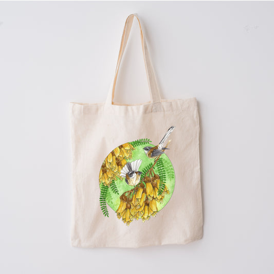 Fantailed Friends Tote Bag
