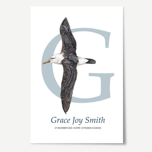 G Letter Custom Print