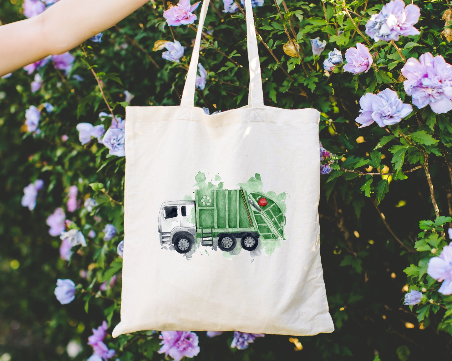 Garbage Truck Premium Tote Bag