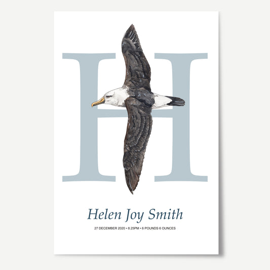 H Letter Custom Print