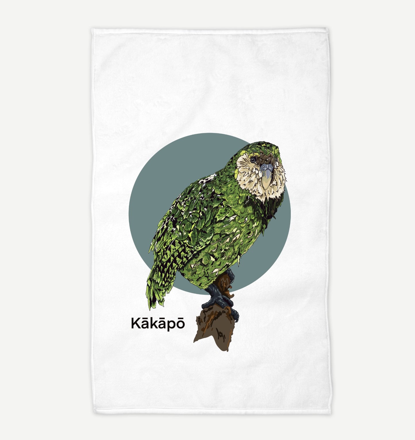 Kākāpō Tea Towel