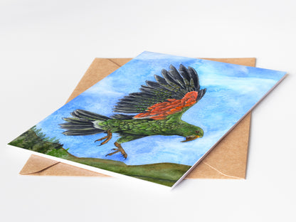 Kea of the Alps Greeting Card