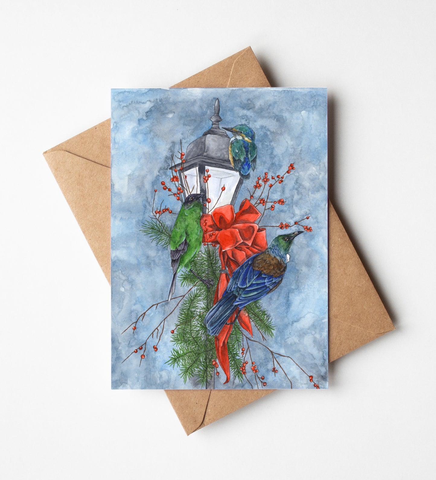 Kiwi Christmas Greeting Card