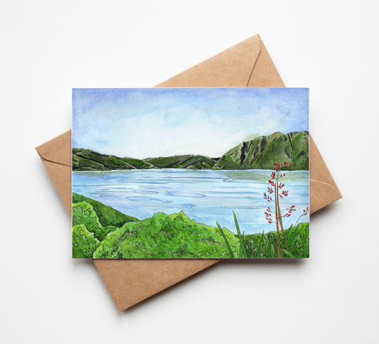 Lake Hāwea Greeting Card