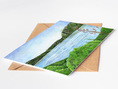 Lake Hāwea Greeting Card