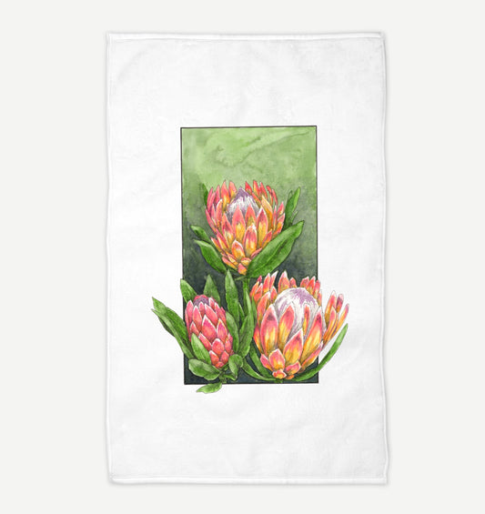 Protea Tea Towel