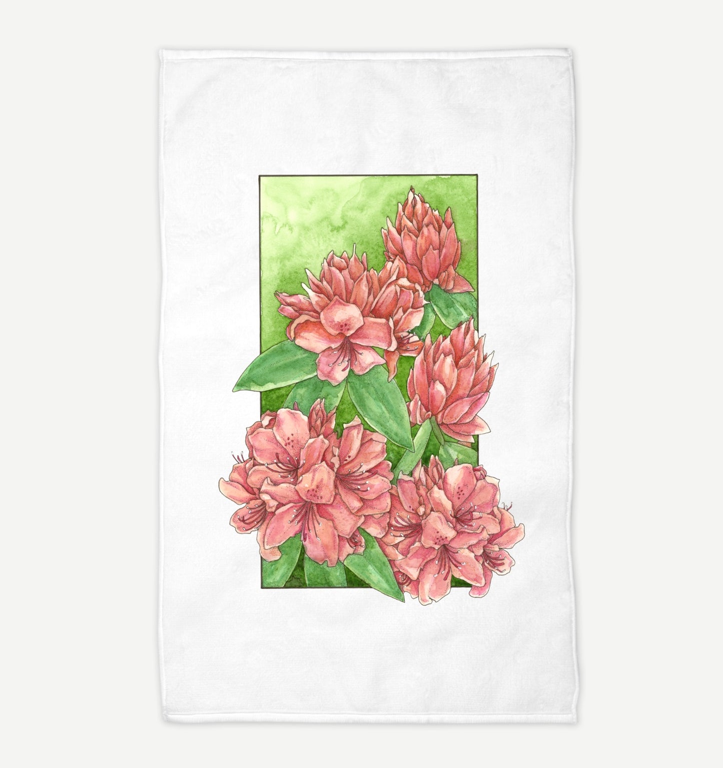 Rhododendron Tea Towel