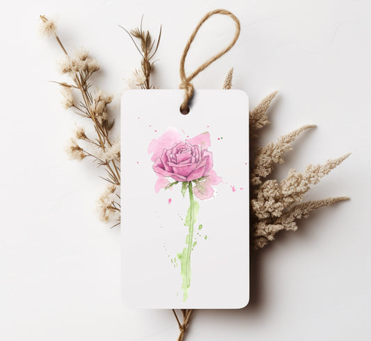 Rose Gift Tag