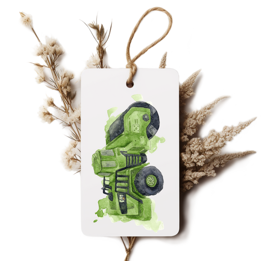 "Steamroller" Gift Tag