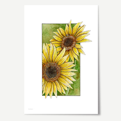 Sunflowers Print