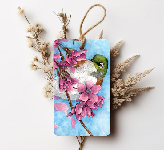 Tauhou in the Blossoms Gift Tag