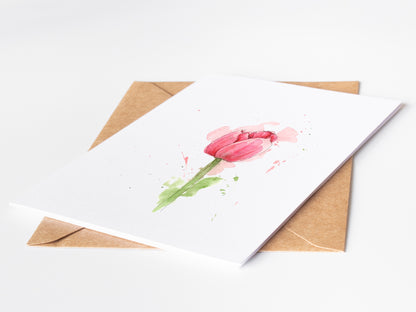 Tulip Greeting Card