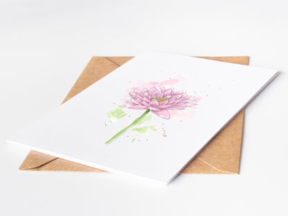 Water Lily Greeting Card