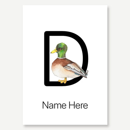 Custom Alphabet Print