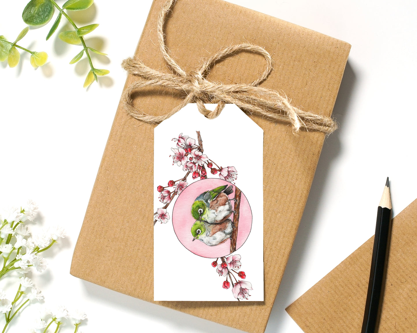 Native Pair Tauhou Gift Tag