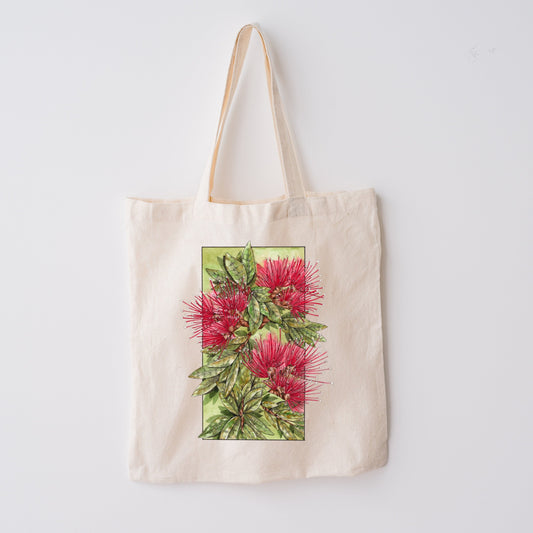Pōhutukawa Tote Bag